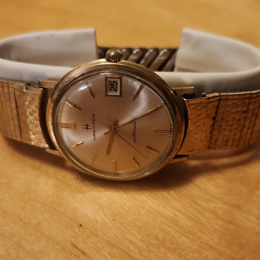 Vintage 10k Hamilton Men's Automatic 1960's Watch